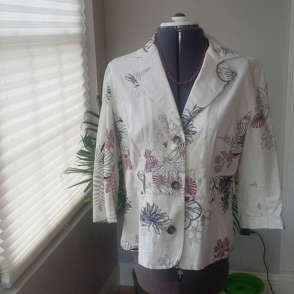 Multiples Jackets & Blazers - Multiples Embroidered Jacket